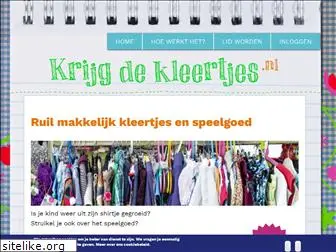 krijgdekleertjes.nl