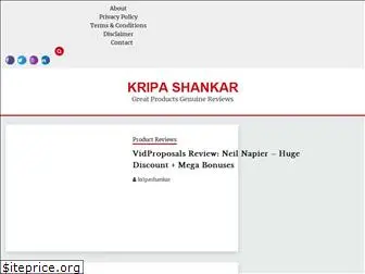 kripashankar.com