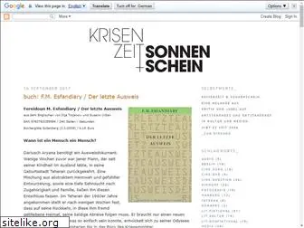 krisenzeitundsonnenschein.de