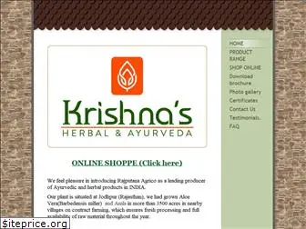 krishnaaloevera.com