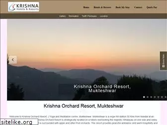 krishnaorchardresort.com