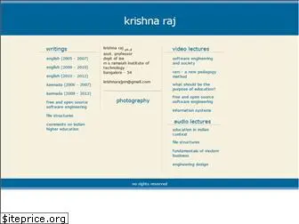 krishnarajpm.com