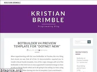 kristianbrimble.com