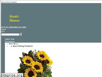kristisflowers.com