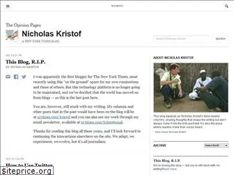 kristof.blogs.nytimes.com