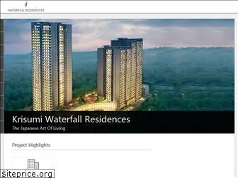 krisumiwaterfallresidency.com