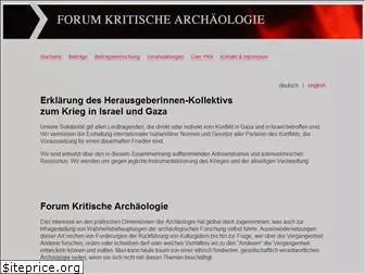 kritischearchaeologie.de