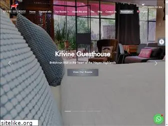 krivine-guesthouse.com