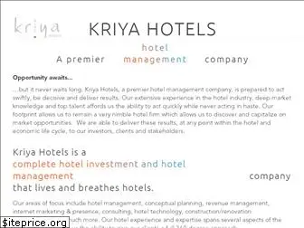 kriyahotels.com