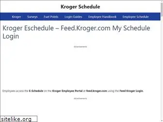 kroger-schedule.com