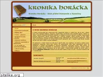 kronikahoracka.cz