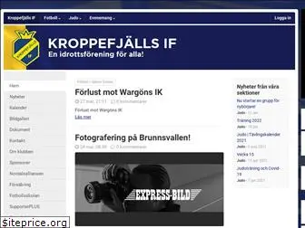 kroppefjallsif.se