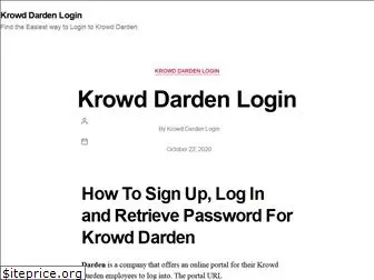 krowddardenlogin.com