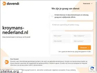 kroymans-nederland.nl