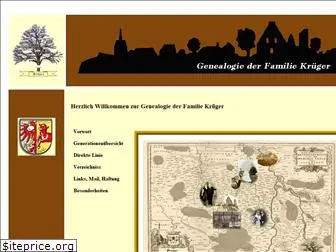 krueger-genealogie.de