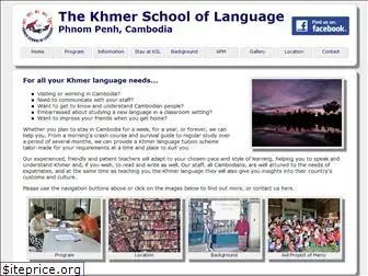 kslkhmerlanguage.com