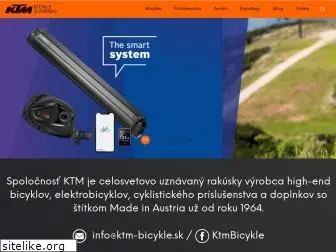 ktm-bicykle.sk