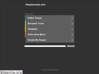 kttapeeurope.com
