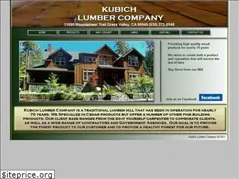 kubichlumber.com