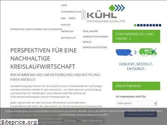 kuehl-entsorgung.de