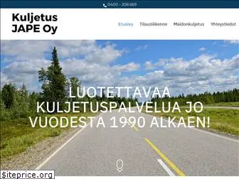 kuljetusjape.fi