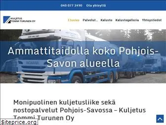 kuljetustommiturunen.com