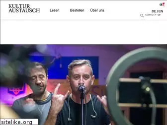 kulturaustausch.de