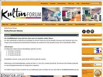 kulturforum-hanau.de