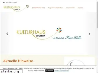 kulturhaus-wuerth.de