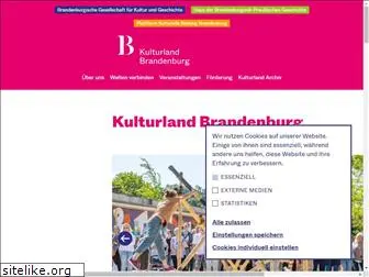 kulturland-brandenburg.de