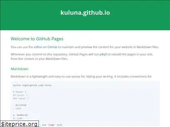 kuluna.github.io