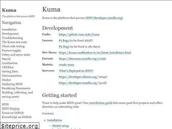 kuma.readthedocs.io