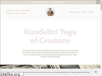 kundaliniyogacrestone.com