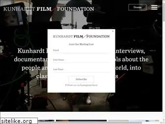 kunhardtfilmfoundation.org