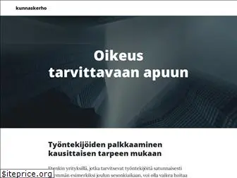 kunnaskerho.fi