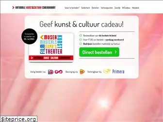 kunstcultuurcadeaukaart.nl