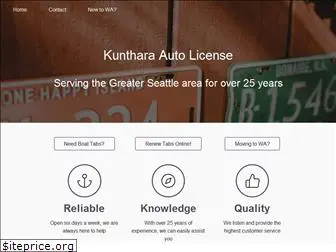 kuntharaautolicense.com