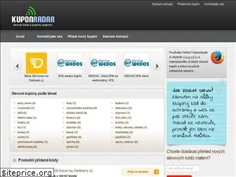 kuponradar.cz thumbnail