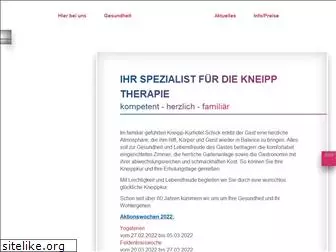 kurhotel-pension-schick.de