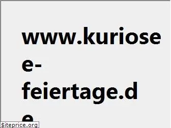 kuriose-feiertage.de