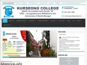 kurseongcollege.net