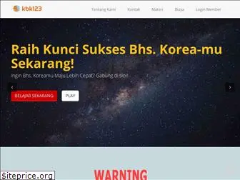 kursusbahasakorea123.com