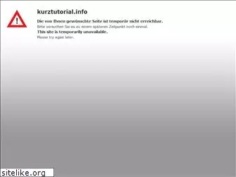 kurztutorial.info