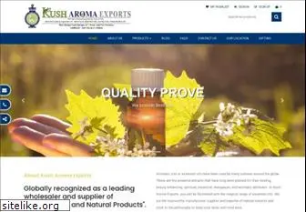 kusharomaexports.com