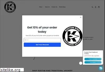 kustomkingarchery.com