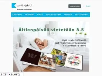 kuvatkirjaksi.fi