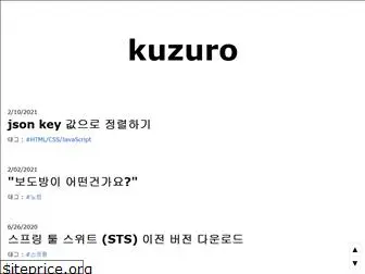 kuzuro.blogspot.com