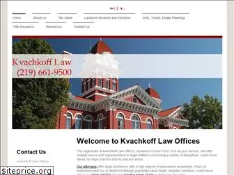 kvachkofflaw.com