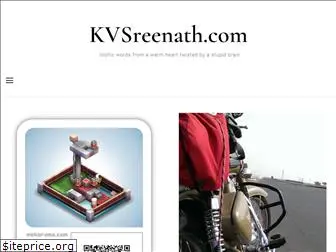 kvsreenath.com