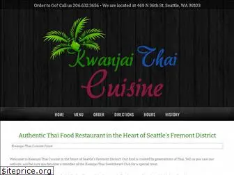 kwanjaithaicuisine.com